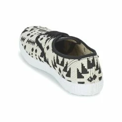 Victoria - INGLES GEOMETRICO LUREX Beige / Noir 10 Victoria - INGLES GEOMETRICO LUREX Beige / Noir -Baskets mode Soldes Boutique 2821985 500 E