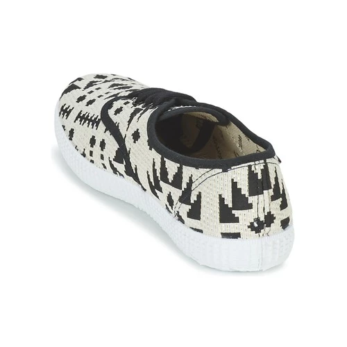 Victoria - INGLES GEOMETRICO LUREX Beige / Noir 5 Victoria - INGLES GEOMETRICO LUREX Beige / Noir – Image 5