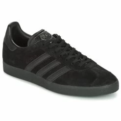 Baskets mode Soldes Boutique 13 Adidas Originals - GAZELLE Noir