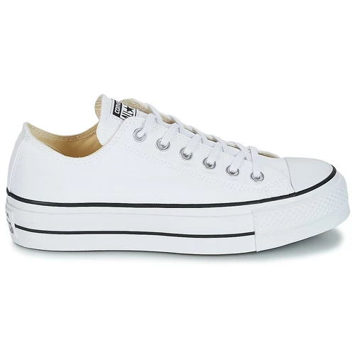 Converse - CHUCK TAYLOR ALL STAR LIFT CANVAS OX Blanc 2 Converse - CHUCK TAYLOR ALL STAR LIFT CANVAS OX Blanc – Image 2