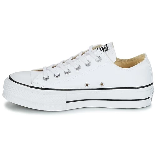 Converse - CHUCK TAYLOR ALL STAR LIFT CANVAS OX Blanc 4 Converse - CHUCK TAYLOR ALL STAR LIFT CANVAS OX Blanc – Image 4
