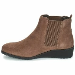 Hush Puppies - COLETTE Marron -Baskets mode Soldes Boutique 8085396 500 D