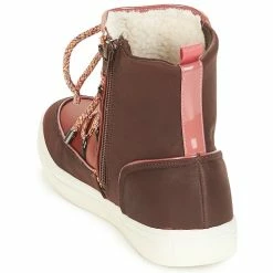 André - SNOW Marron -Baskets mode Soldes Boutique 8397128 500 E