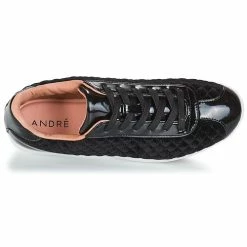 André - VELVET Noir -Baskets mode Soldes Boutique 8397371 500 F