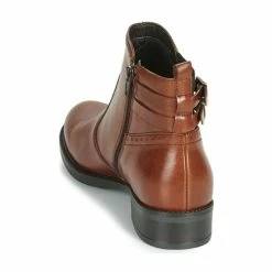 André - CARLIN Marron -Baskets mode Soldes Boutique 8397700 500 E