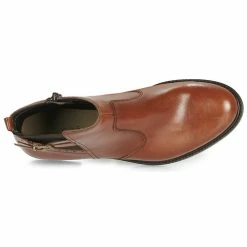 André - CARLIN Marron -Baskets mode Soldes Boutique 8397700 500 F