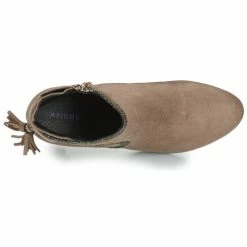 André - AUREL Beige -Baskets mode Soldes Boutique 8397790 500 F