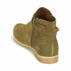 André - IDAHO Kaki -Baskets mode Soldes Boutique 8400949 500 E