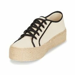 André - LODGE Ecru -Baskets mode Soldes Boutique 8401352 500 C