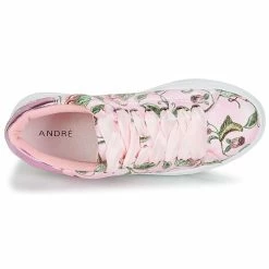 André - POPY Rose -Baskets mode Soldes Boutique 8401360 500 F