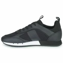 Emporio Armani EA7 - LACES U Noir -Baskets mode Soldes Boutique 9342821 500 D