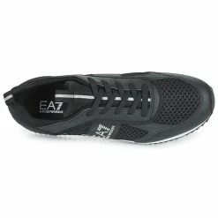 Emporio Armani EA7 - LACES U Noir -Baskets mode Soldes Boutique 9342821 500 F
