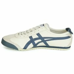 Onitsuka Tiger - MEXICO 66 LEATHER Beige / Bleu -Baskets mode Soldes Boutique 9819170 500 D