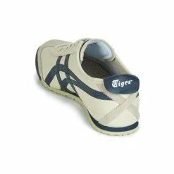 Onitsuka Tiger - MEXICO 66 LEATHER Beige / Bleu -Baskets mode Soldes Boutique 9819170 500 E